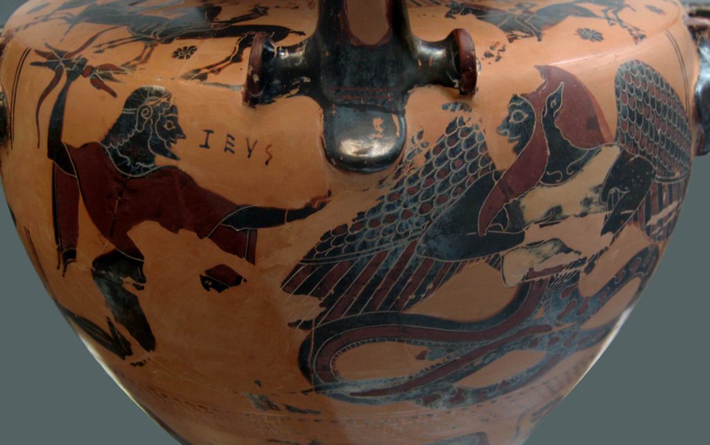 Tífon e Zeus Mitologia Grega