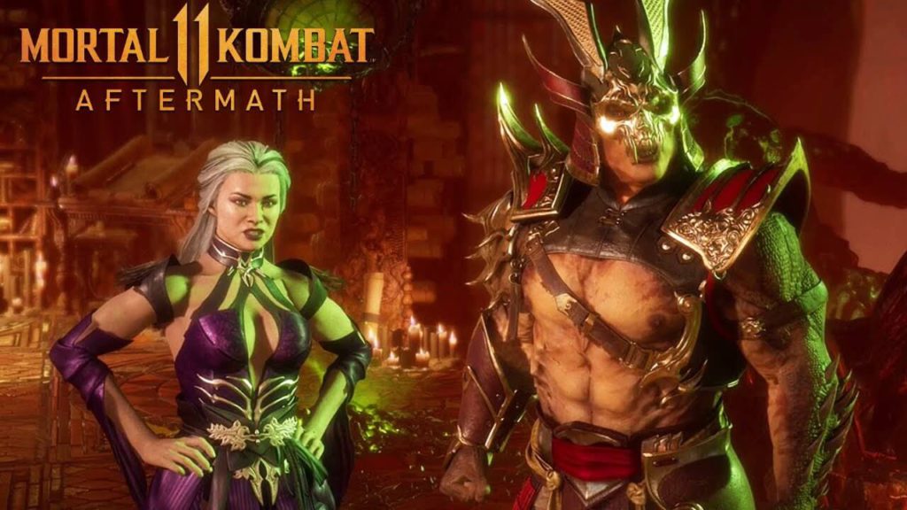 Sindel Shao Kahn Mortal Kombat