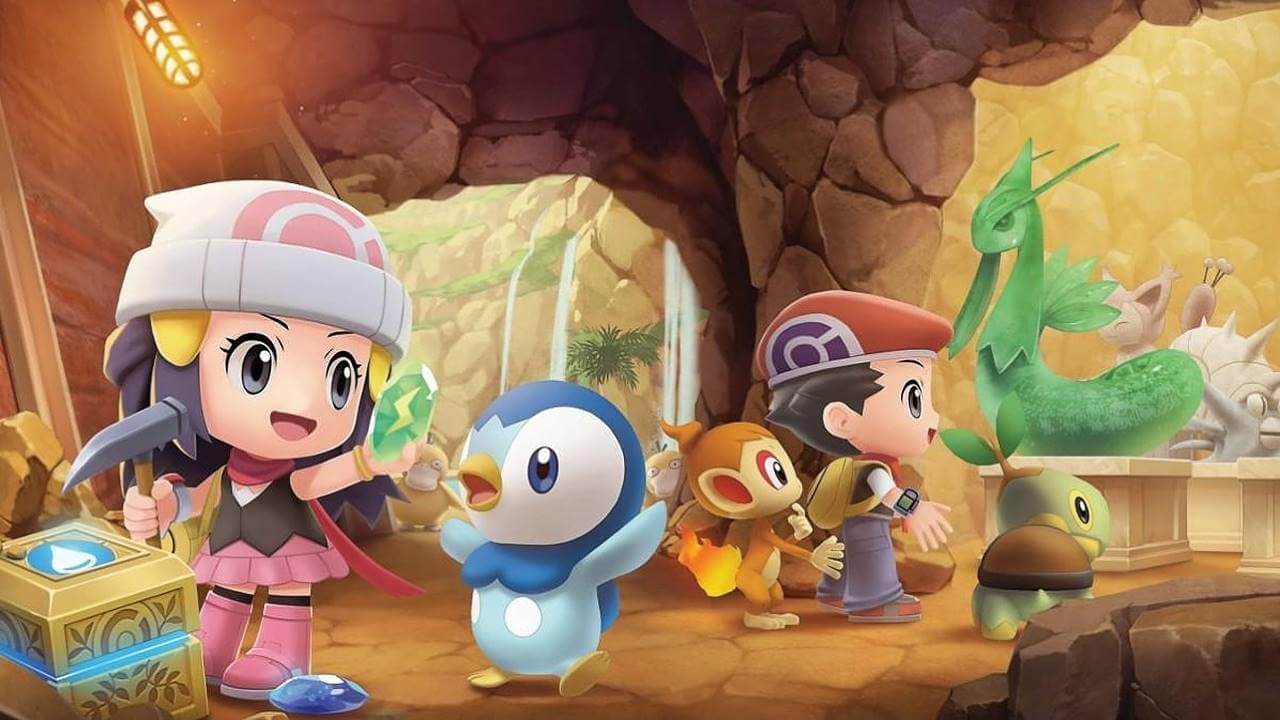 Pokémon Brilliant Diamond e Shining Pearl levaram pequenos ajustes nos  visuais