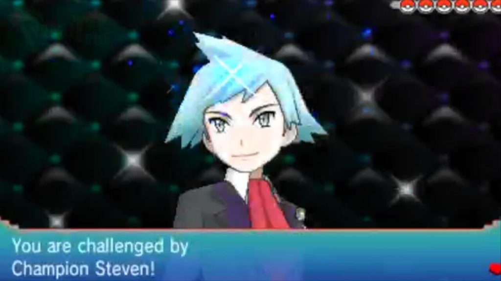 Steven-Campeão-Hoenn-Pokémon-Screenshot
